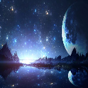 D星空下雪