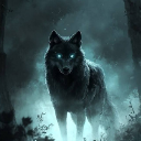 Lone Shadow Wolf