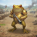 Gold Frog