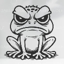 Angry Frog