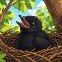 Baby Crow