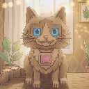 ダンボール猫