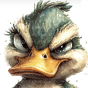 Grumpy Duck