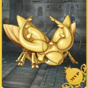 Golden thief bug