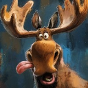 Moose luvs peace