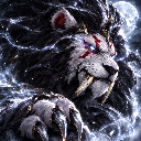 Regal White Lion